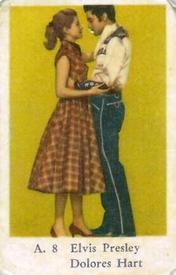 1959 Dutch Gum A Series (A Serif) #A.8 Dolores Hart / Elvis Presley Front