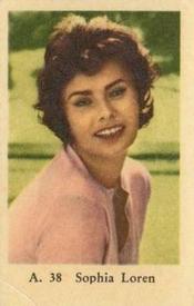 1959 Dutch Gum A Series (A Serif) #A.38 Sophia Loren Front