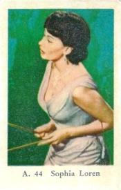 1959 Dutch Gum A Series (A Serif) #A.44 Sophia Loren Front