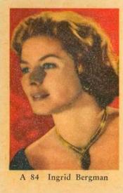 1959 Dutch Gum A Series (A Serif) #A84 Ingrid Bergman Front