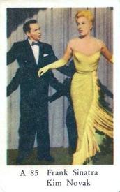 1959 Dutch Gum A Series (A Serif) #A85 Frank Sinatra / Kim Novak Front