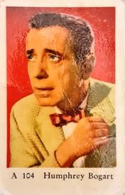 1959 Dutch Gum A Series (A Serif) #A104 Humphrey Bogart Front