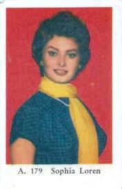 1959 Dutch Gum A Series (A Serif) #A.179 Sophia Loren Front