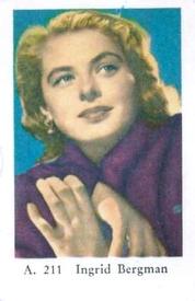 1959 Dutch Gum A Series (A Serif) #A.211 Ingrid Bergman Front