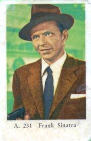 1959 Dutch Gum A Series (A Serif) #A.231 Frank Sinatra Front