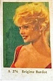 1959 Dutch Gum A Series (A Serif) #A.276 Brigitte Bardot Front