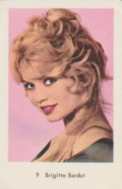 1964 Dutch Gum Set 1 #9 Brigitte Bardot Front