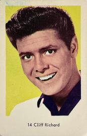 1964 Dutch Gum Set 1 #14 Cliff Richard Front