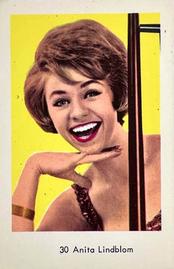 1964 Dutch Gum Set 1 #30 Anita Lindblom Front