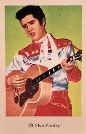 1964 Dutch Gum Set 1 #70 Elvis Presley Front