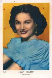 1955 Dutch Gum Set 8 (Numbered) #426 Joan Taylor Front