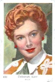 1955 Dutch Gum Set 8 (Numbered) #435 Deborah Kerr Front