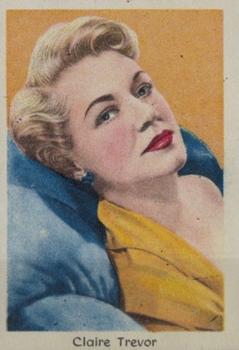 1955 Dutch Gum Set 8 (Unnumbered) #NNO Claire Trevor Front
