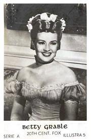 1950 Illustra Dutch Serie A #5 Betty Grable Front