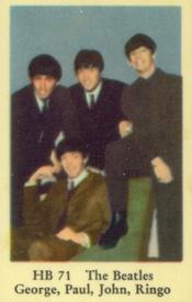 1965 Dutch Gum HB #HB71 Beatles Front