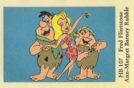 1965 Dutch Gum HB #HB107 Ann-Margret / Fred Flintstone / Barney Rubble Front