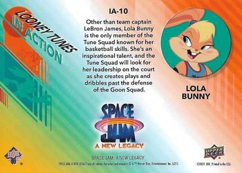 2021 Upper Deck Space Jam: A New Legacy - Looney Tunes In Action #IA-10 Lola Bunny Back