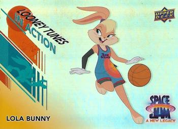 2021 Upper Deck Space Jam: A New Legacy - Looney Tunes In Action #IA-10 Lola Bunny Front