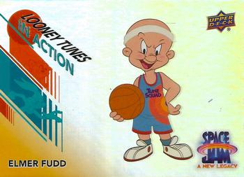 2021 Upper Deck Space Jam: A New Legacy - Looney Tunes In Action #IA-11 Elmer Fudd Front