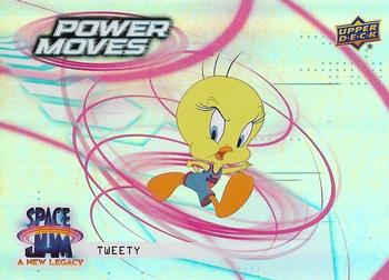 2021 Upper Deck Space Jam: A New Legacy - Power Moves #PM-2 Tweety Front