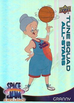 2021 Upper Deck Space Jam: A New Legacy - Tune Squad All-Stars #AS-6 Granny Front