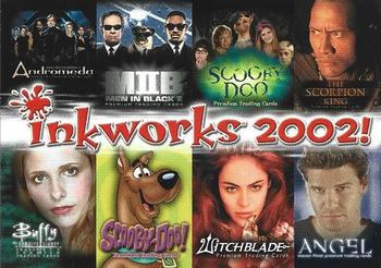 2002 Inkworks Promos #INK-2002 Inkworks 2002! Front