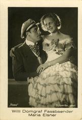 1933 Ramses Filmfotos #446 Willi Domgraf-Fassbaender / Maria Elsner Front