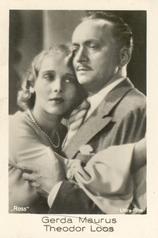 1933 Ramses Filmfotos #449 Gerda Maurus / Theodor Loos Front