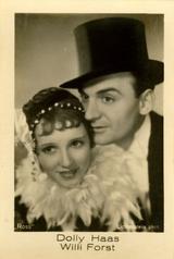 1933 Ramses Filmfotos #453 Dolly Haas / Willi Forst Front