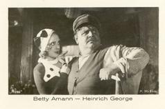 1933 Ramses Filmfotos #475 Betty Amann / Heinrich George Front
