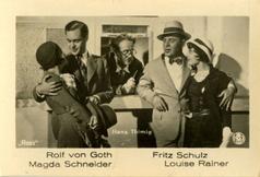 1933 Ramses Filmfotos #479 Rolf von Goth / Fritz Schulz / Magda Schneider / Luise Rainer Front