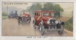 1934 Wills's Safety First #3 Keep To The Left Front