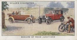 1934 Wills's Safety First #4 Beware Of Road Junctions Front