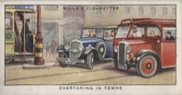 1934 Wills's Safety First #6 Overtaking In Towns Front