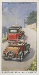 1934 Wills's Safety First #7 Overtake Only With Safety Front