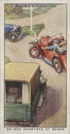 1934 Wills's Safety First #8 Do Not Overtake At Bends Front