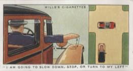 1934 Wills's Safety First #9 Motorist's Signal 