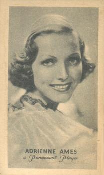 1934 Golden Grain Motion Picture Stars - T84 #NNO Adrienne Ames Front
