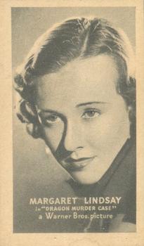 1934 Golden Grain Motion Picture Stars - T84 #NNO Margaret Lindsay Front
