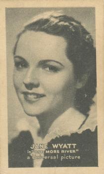 1934 Golden Grain Motion Picture Stars - T84 #NNO Jane Wyatt Front