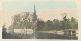 1926 Cavanders Army Club Cigarettes River Valleys (Small) #6 Holy Trinity Church, Stratford-on-Avon Front
