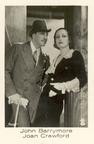 1930-39 Jasmatzi Ramses FilmFotos Serie 3 #451 John Barrymore / Joan Crawford Front