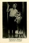 1930-39 Jasmatzi Ramses FilmFotos Serie 3 #455 Wallace Beery / Jackie Cooper Front