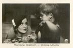 1930-39 Jasmatzi Ramses FilmFotos Serie 3 #471 Marlene Dietrich / Dickie Moore Front