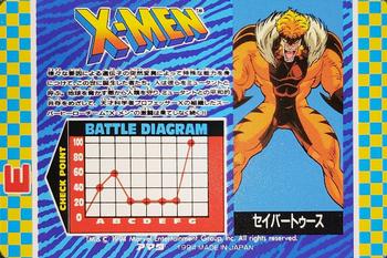 1994 JPP/Amada X-Men P.P ??? #20 Sabretooth Back