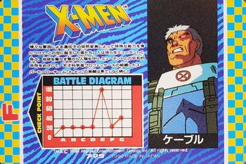 1994 JPP/Amada X-Men P.P ??? #28 Cable Back