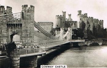 1936 Pattreiouex Sights of Britain #11 Conway Castle Front