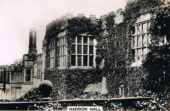 1936 Pattreiouex Sights of Britain #18 Haddon Hall Front