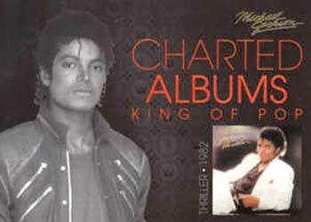 2011 Panini Michael Jackson - Charted Albums #CA2 Thriller - 1982 Front