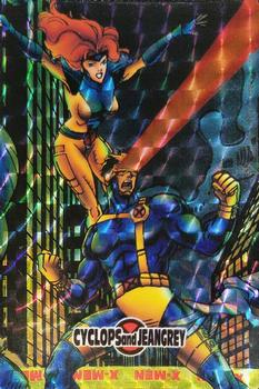 1994 JPP/Amada X-Men P.P ??? - Prism #NNO Cyclops & Jean Grey Front